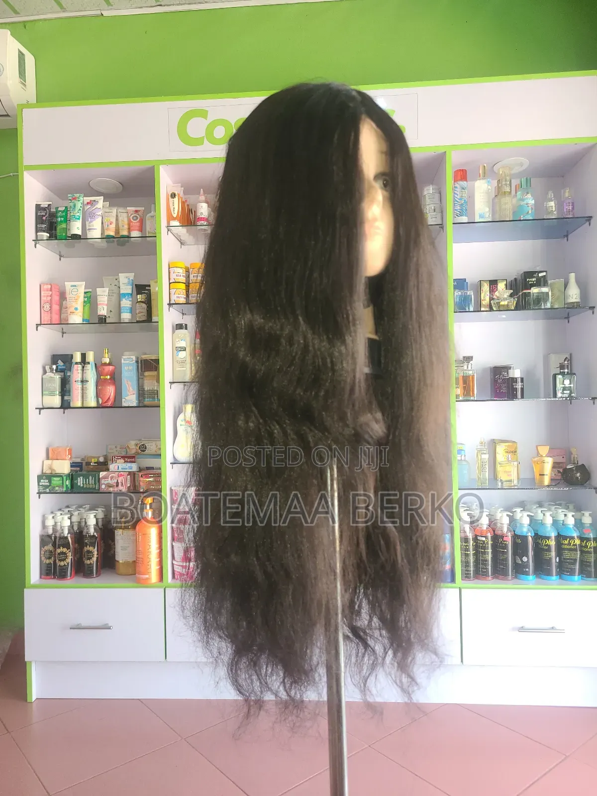 Long Black Wavy Hair