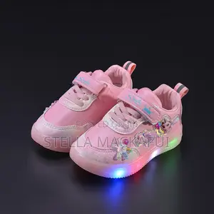 Pink Lef Sneakers for Girls Size 20/21 and 22/23 Only