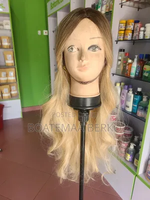 Super Blonde Curled Ends Wig