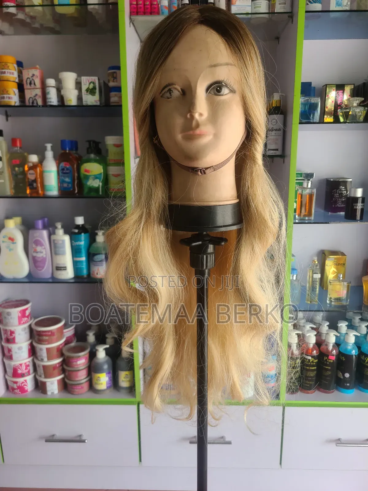 Super Blonde Curled Ends Wig