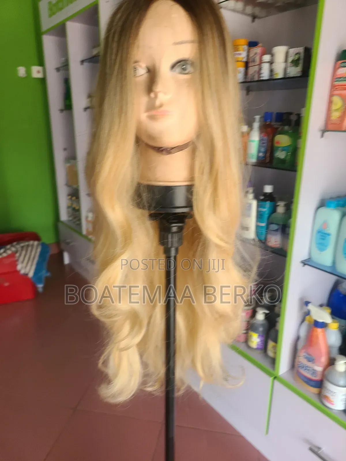 Super Blonde Curled Ends Wig