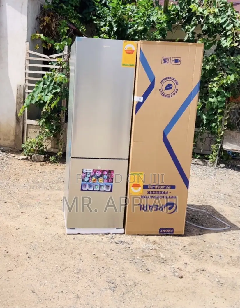 Powerful and Durable PearlPf 406b-2b 2 Door Electric Fridge