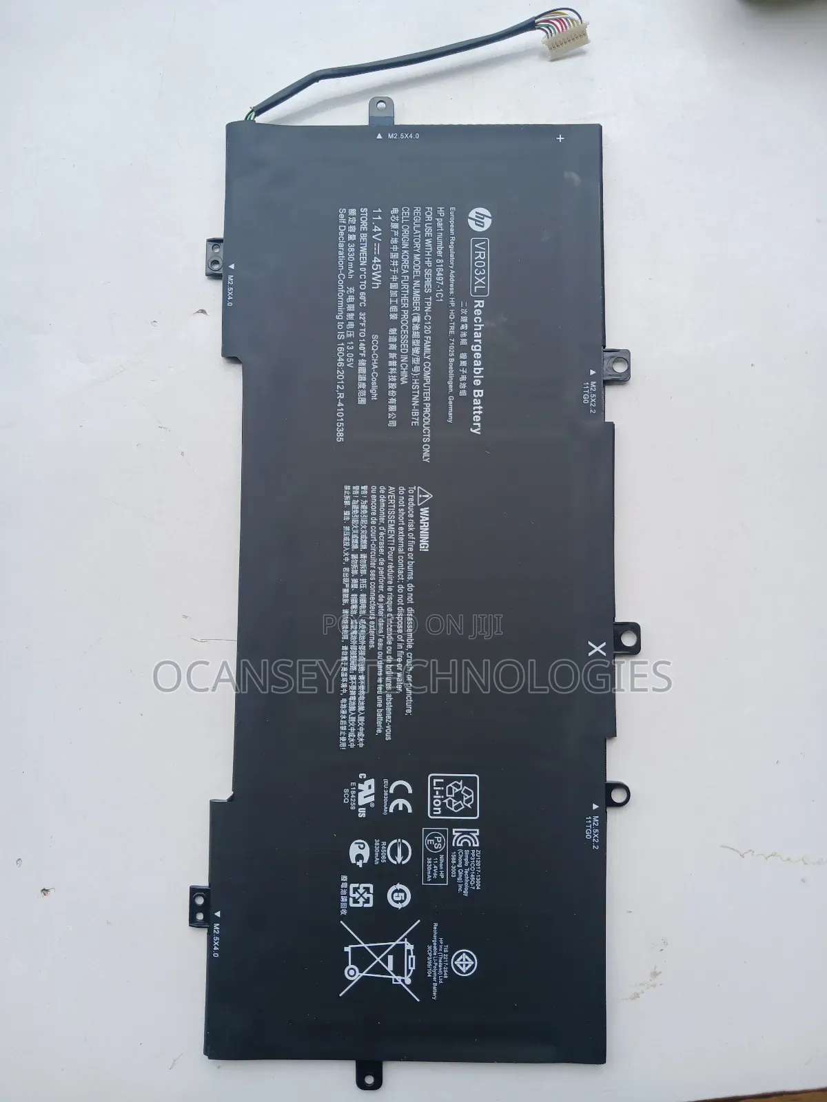 Original Hp Vr03xl Battery For Envy 13-d 13-d000 13-d010nr