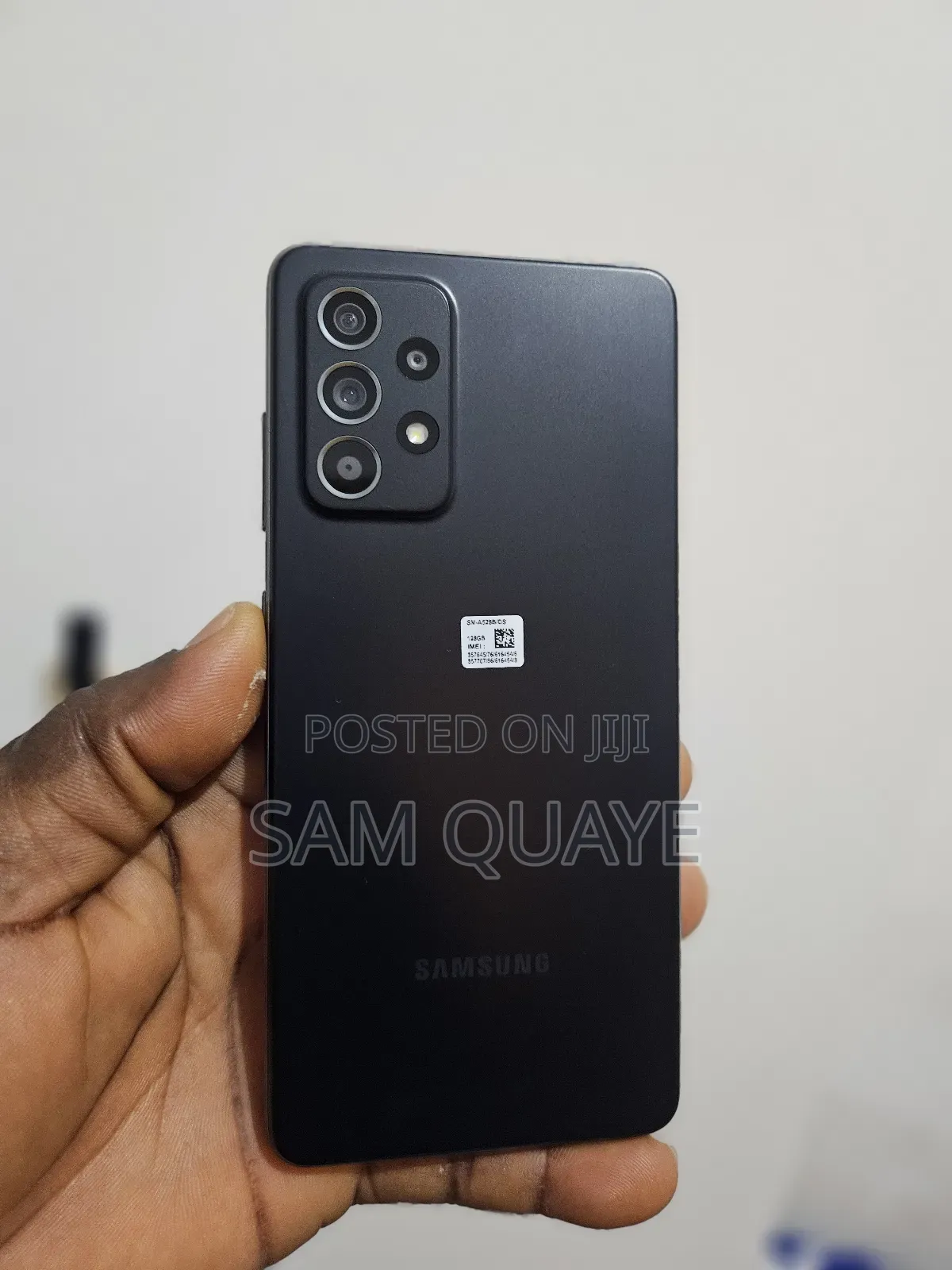 New Samsung Galaxy A52s 5G 128 GB Black
