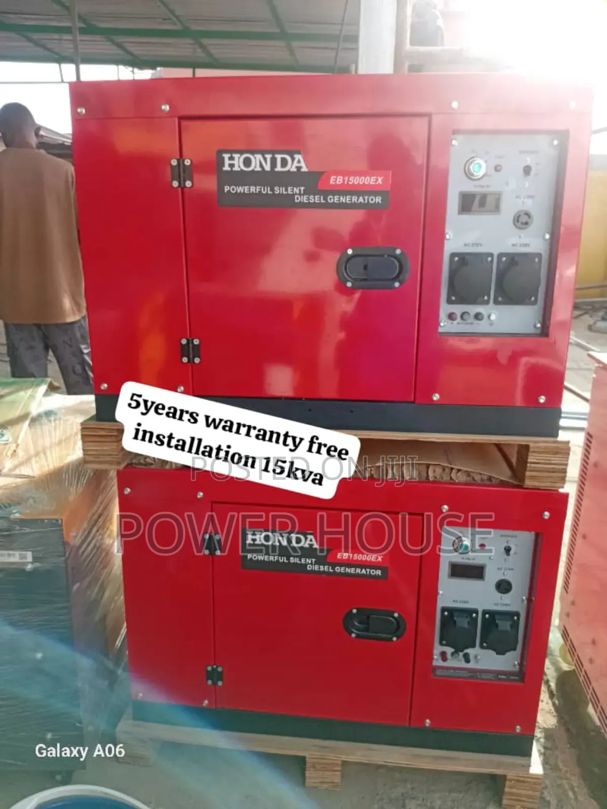 Alpha Reserve Power Honda Diesel Engine Generator