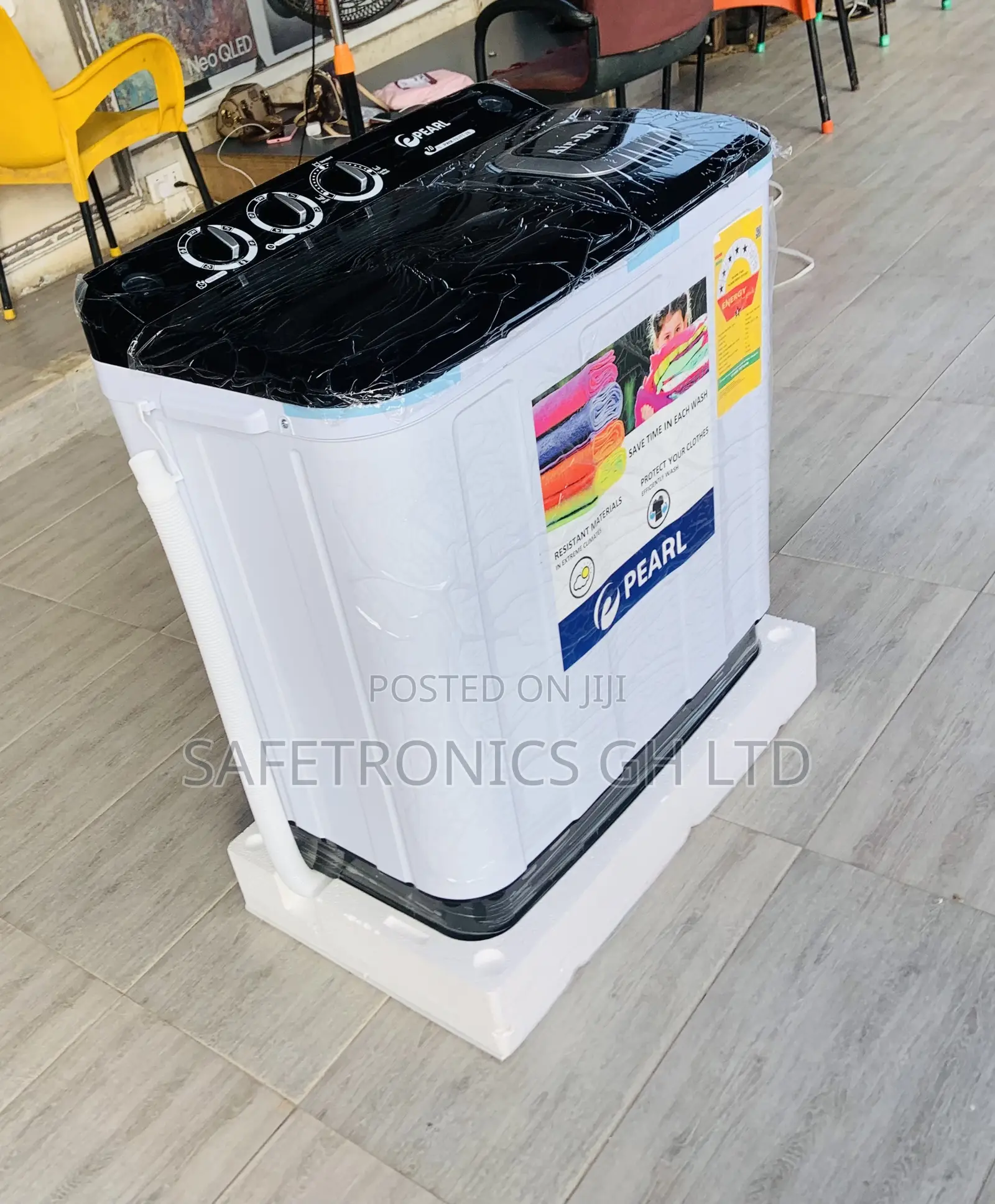 Pearl 10kg Perfect Twintub Topload Semiauto Washingmachine