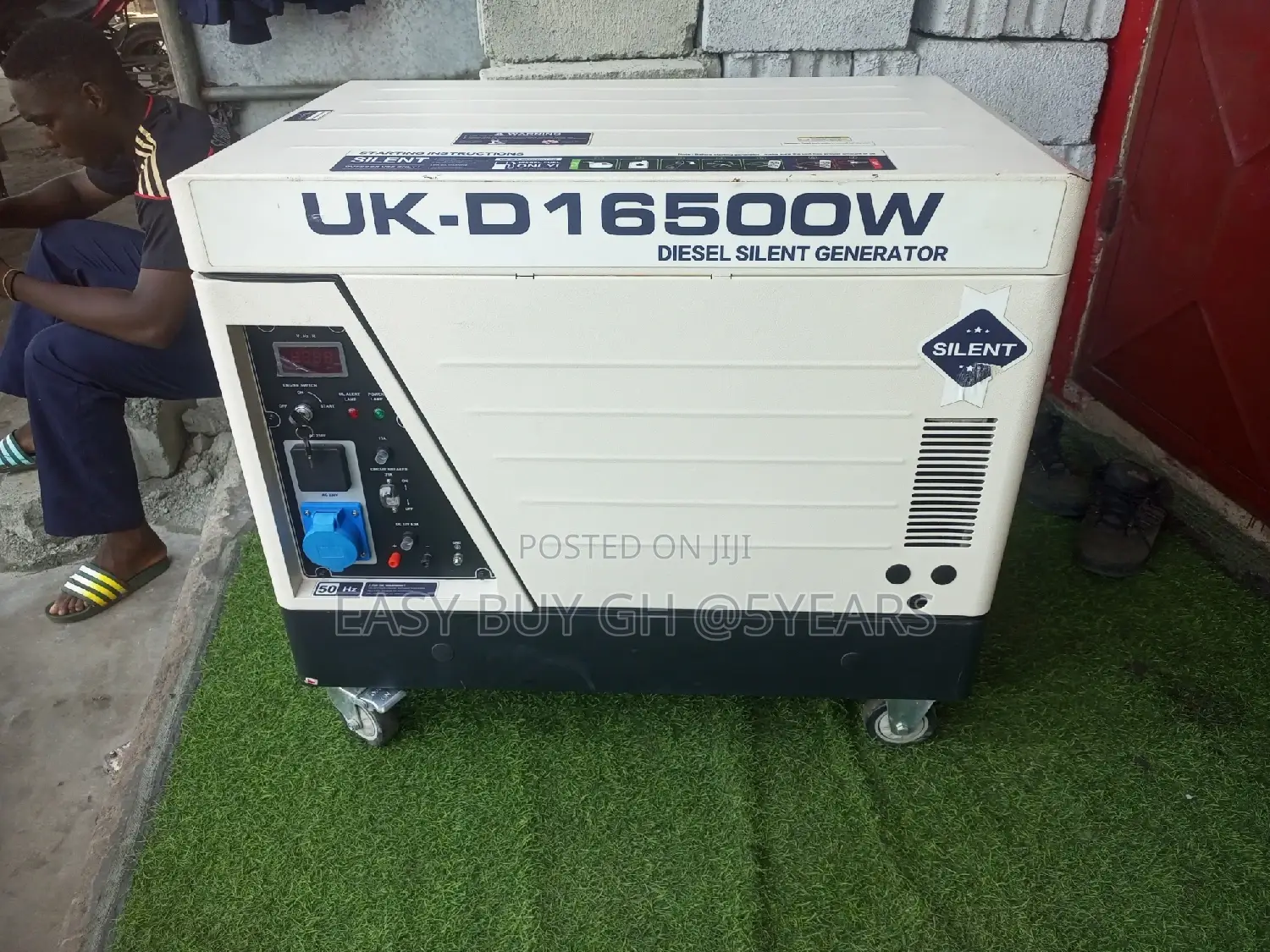 Colourful 15kva Uk Model Generator 16500w Silent Geneset