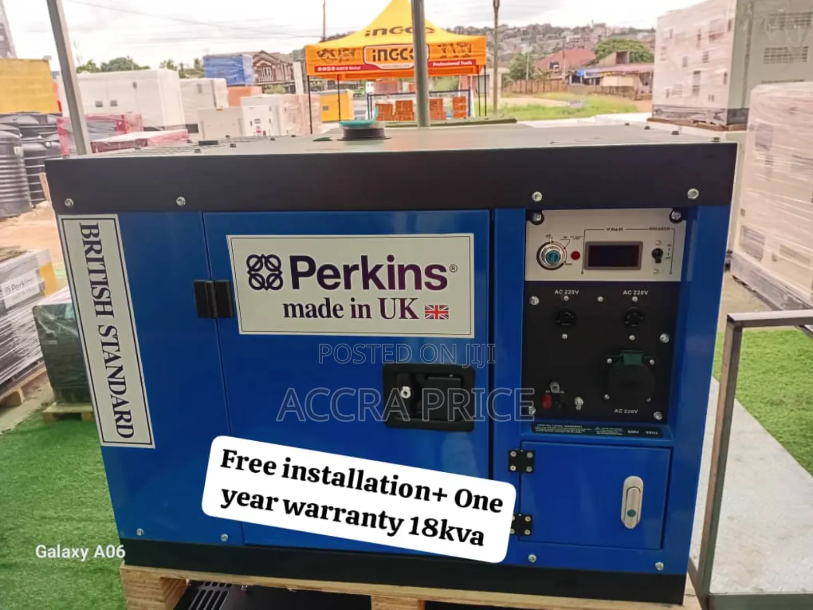 Worldbest Perkins Power 18kva Perkins Diesel Generator
