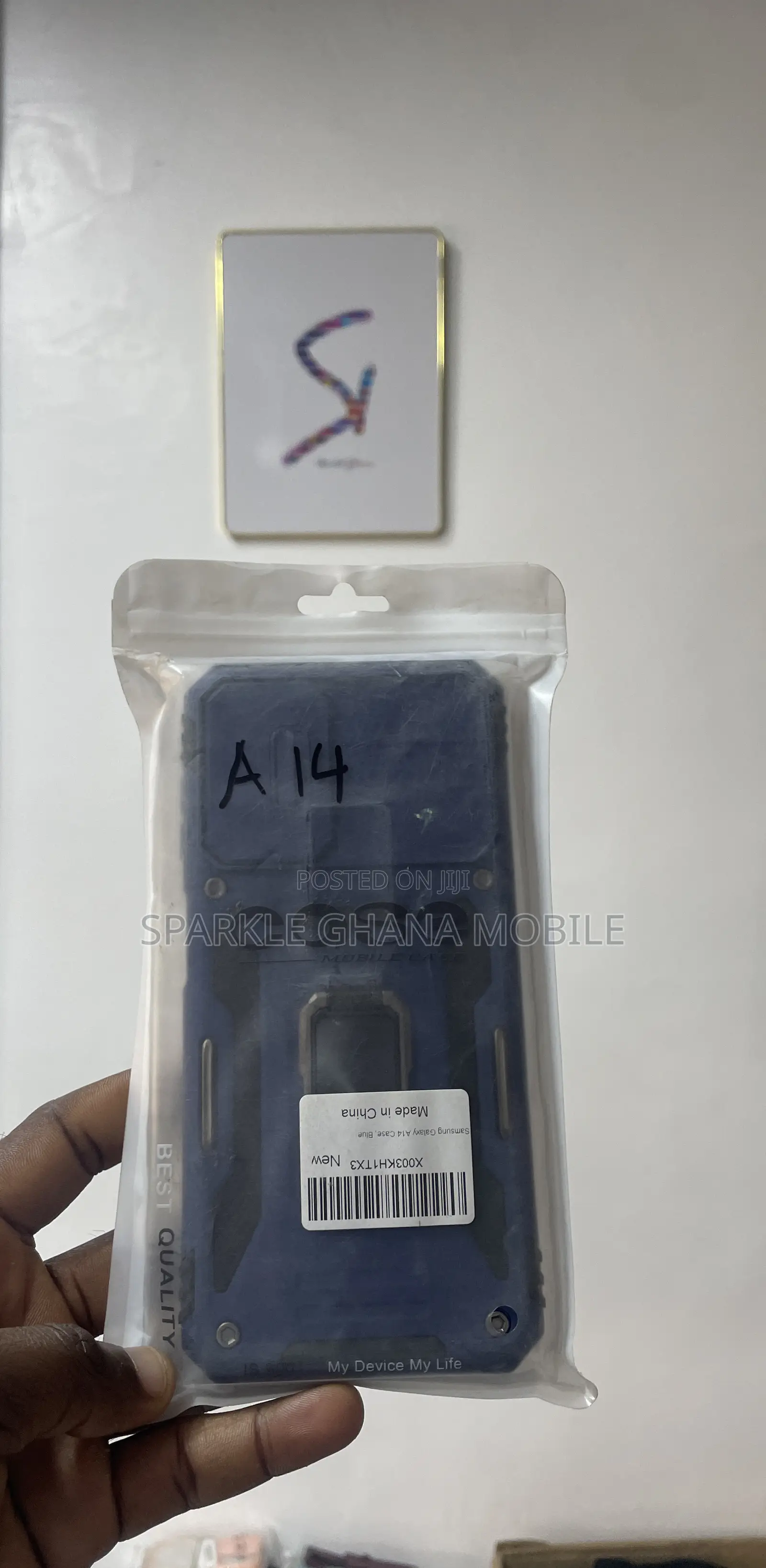 Samsung Galaxy A14 Dark Blue Armor Case