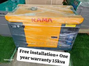 Diesel Generator 15kva Kama Easy Start With Smart Panel
