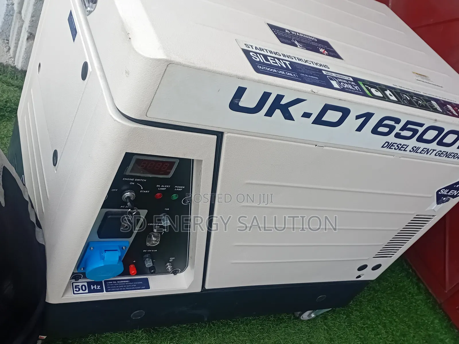 Original Uk. Diesel Generator 16500w Silent Generator