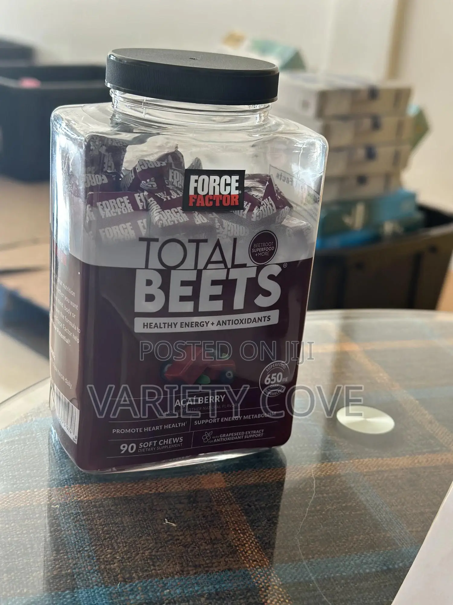 Force Factor Total Beets (Beet Root Gummies)