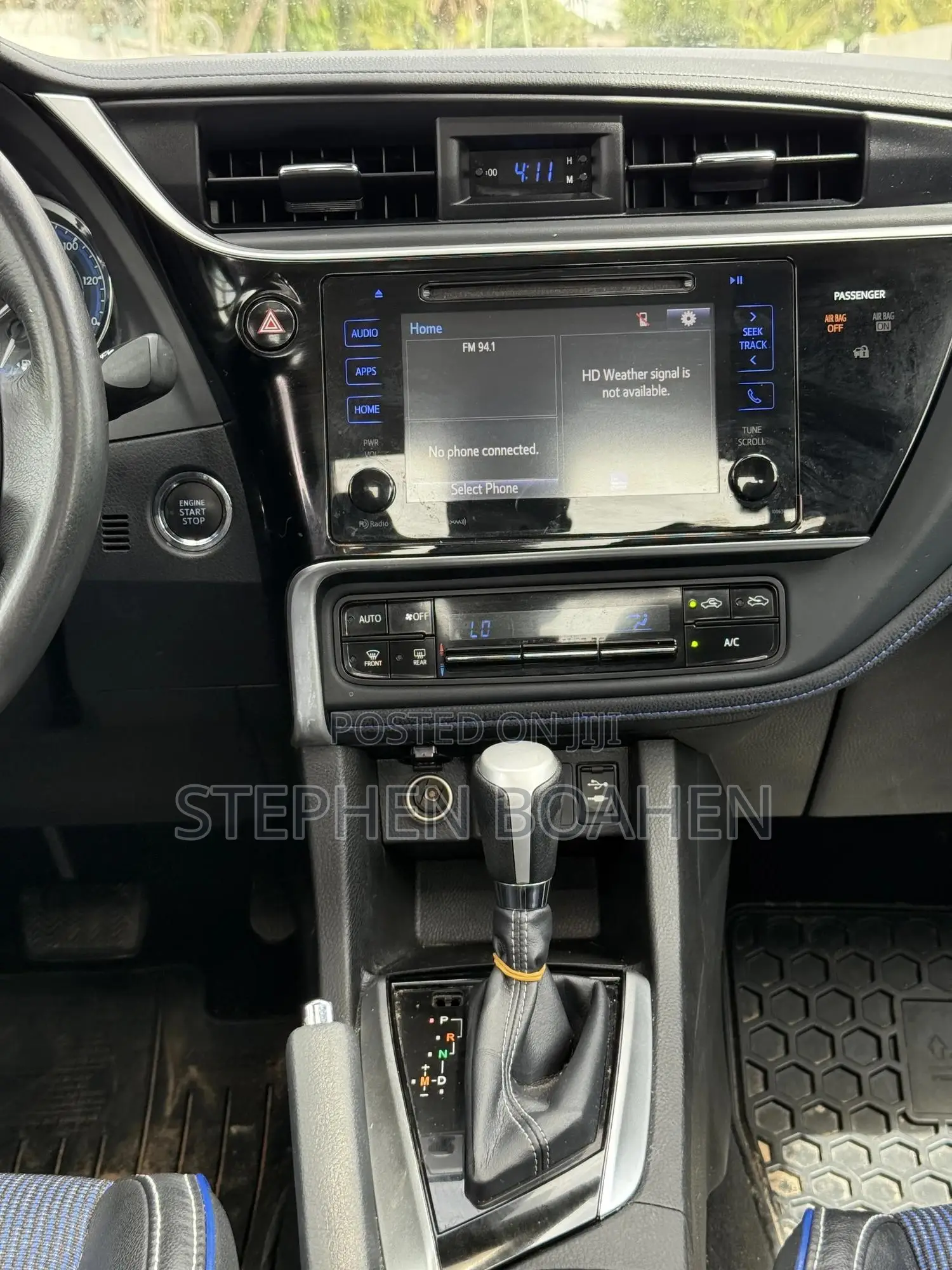 Toyota Corolla SE Special Edition 4dr Sedan (1.8L 4cyl CVT) 2017 Silver