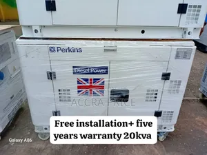 Perkins Generator at Its Best 20kva Diesel Engine Silent