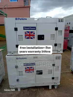 Worldbest Perkins Power 20kva Perkins Diesel Generator