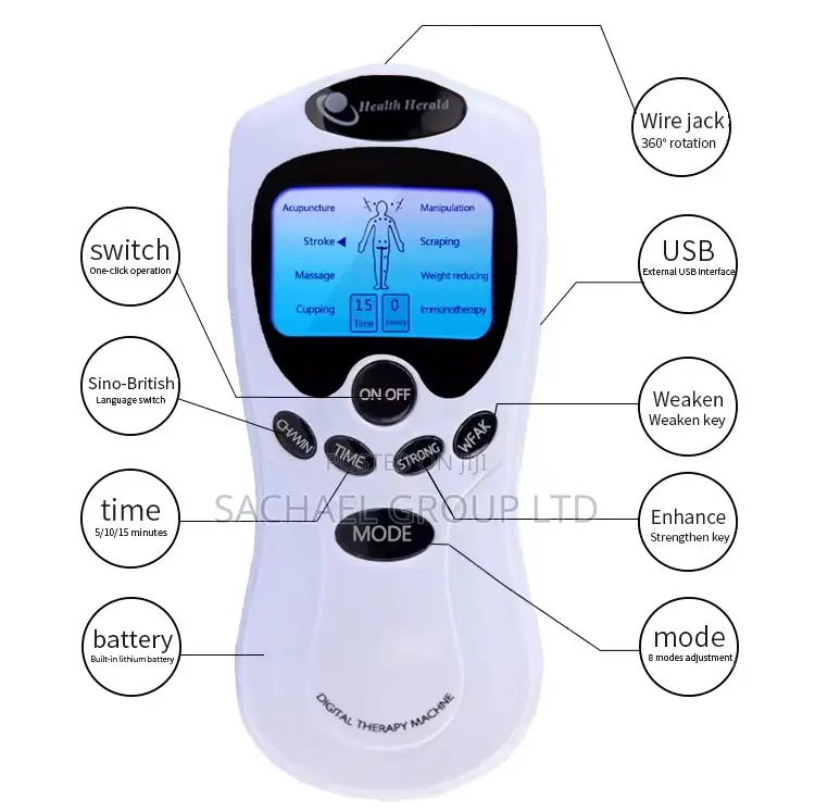 Portable Electronic Pulse Massager