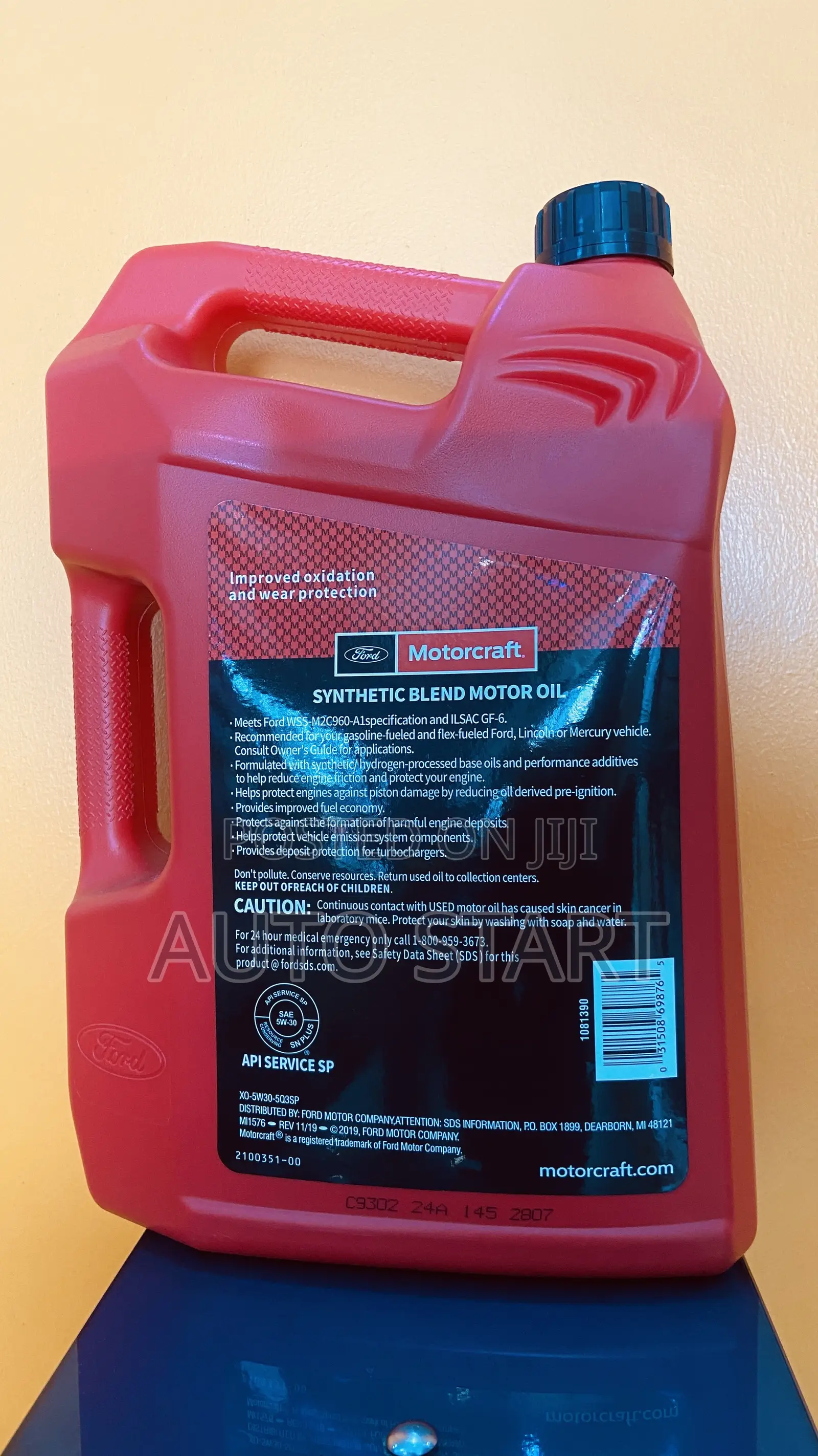 Engine Oil 5w-30 5litrs Motorcraft