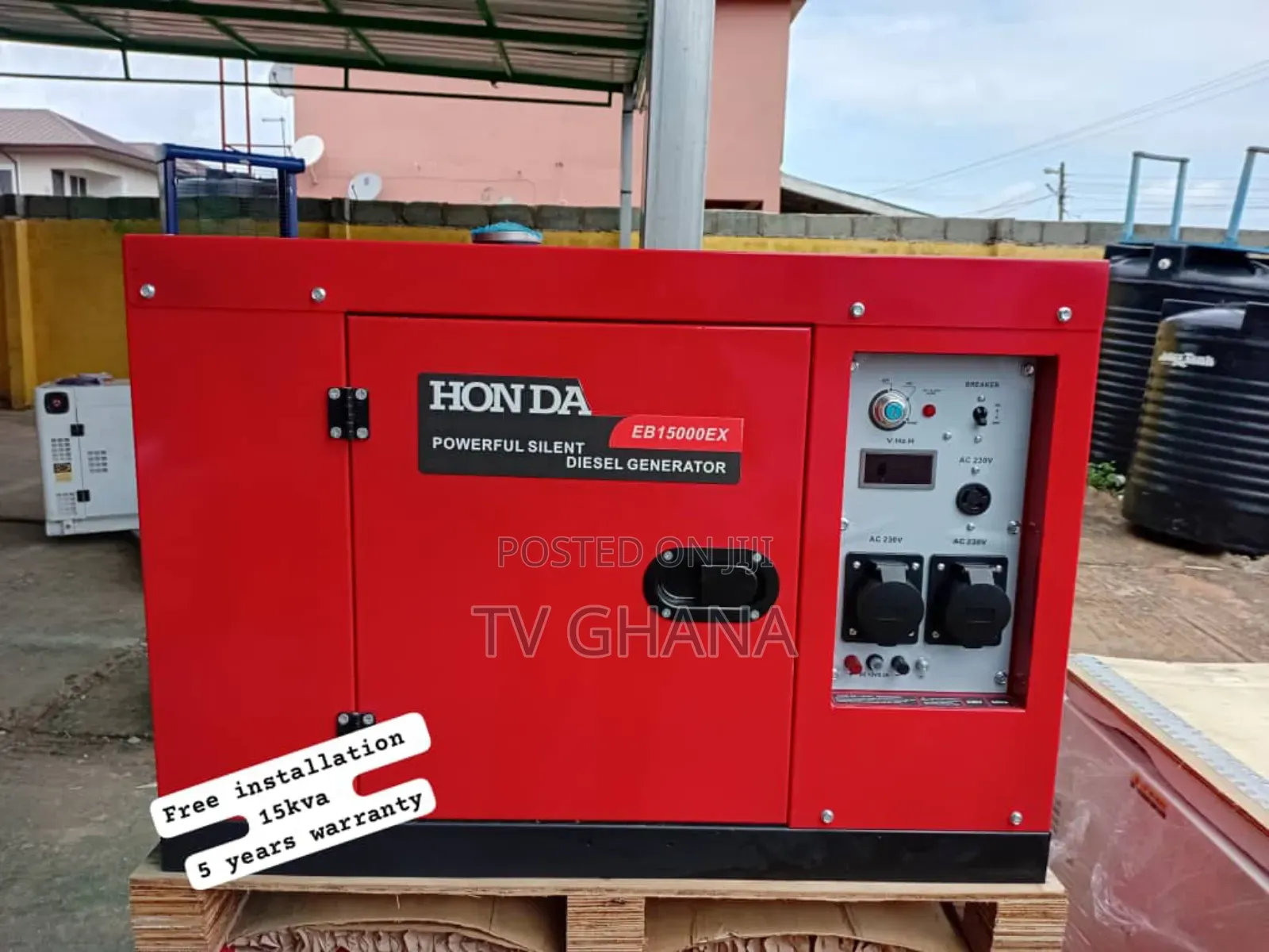 Royalconsole 15kva Honda