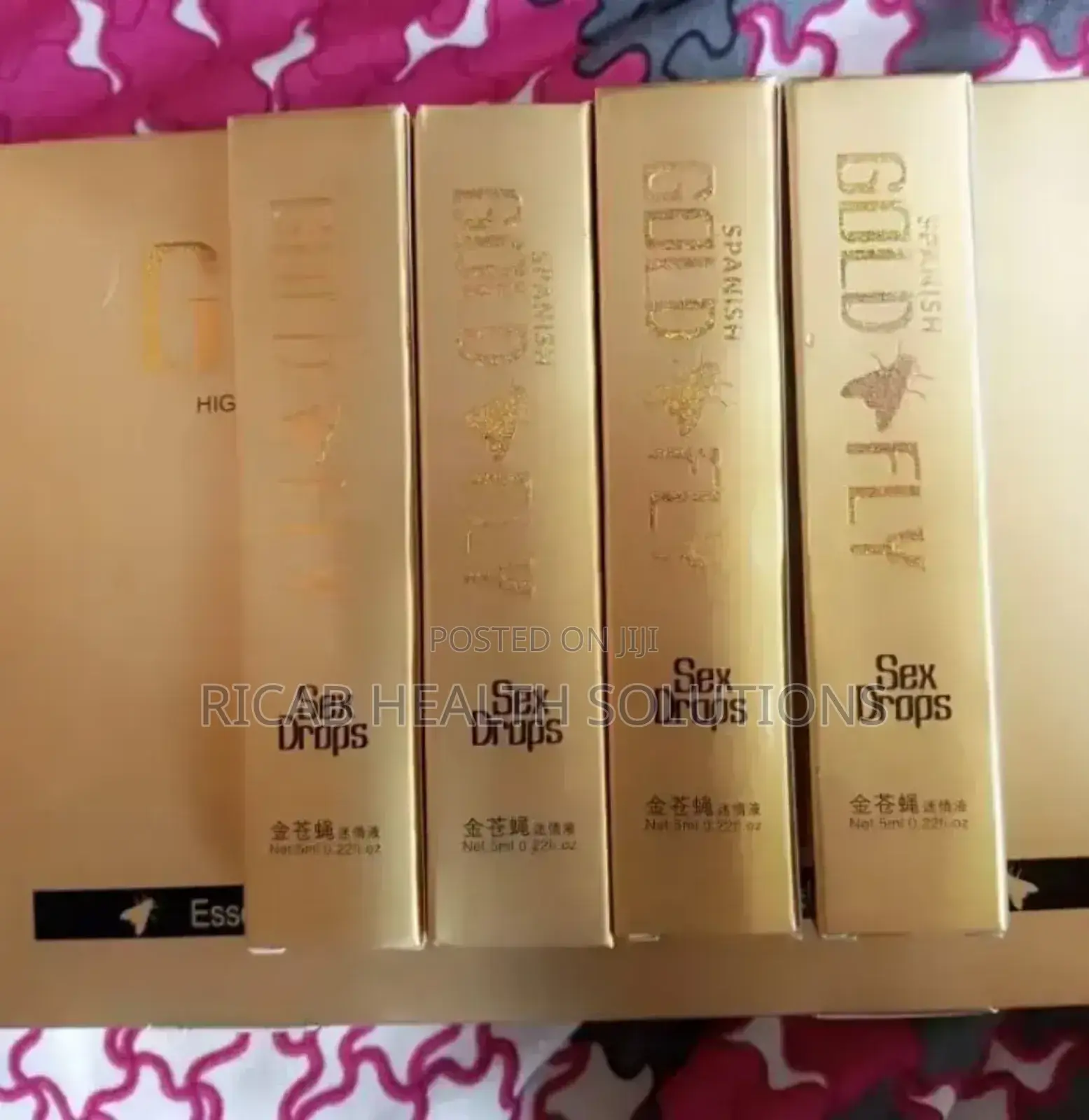 Spanish Gold Fly Liquid 1x12 PCS for Men and Women