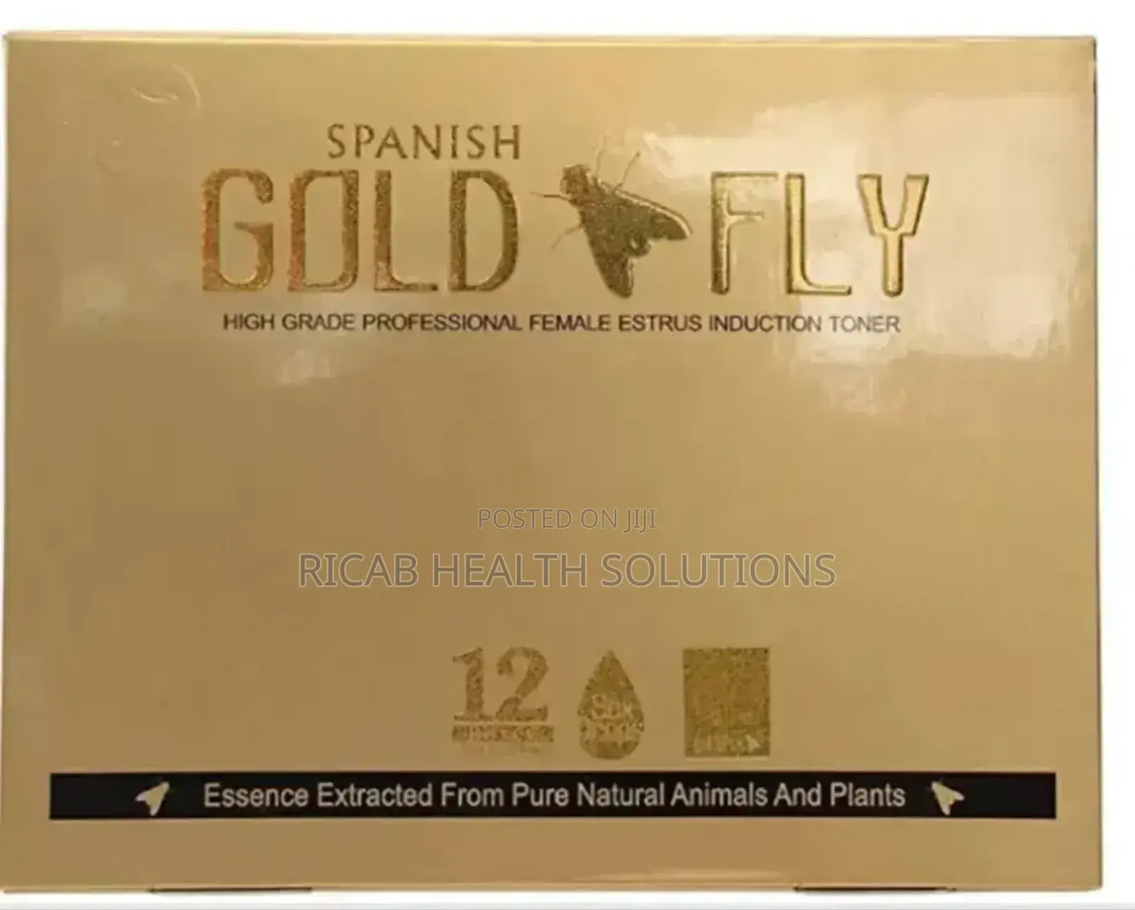 Spanish Gold Fly Liquid 1x12 PCS for Men and Women