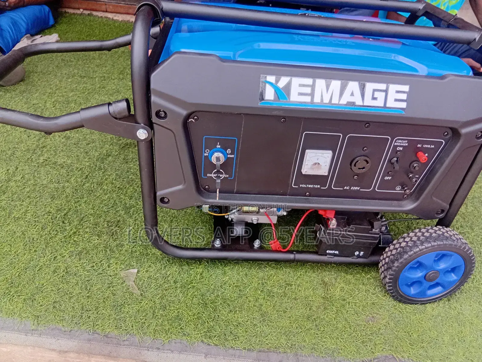Engaging 7.5kva Kemage Keystart Petrol Kemage Generator