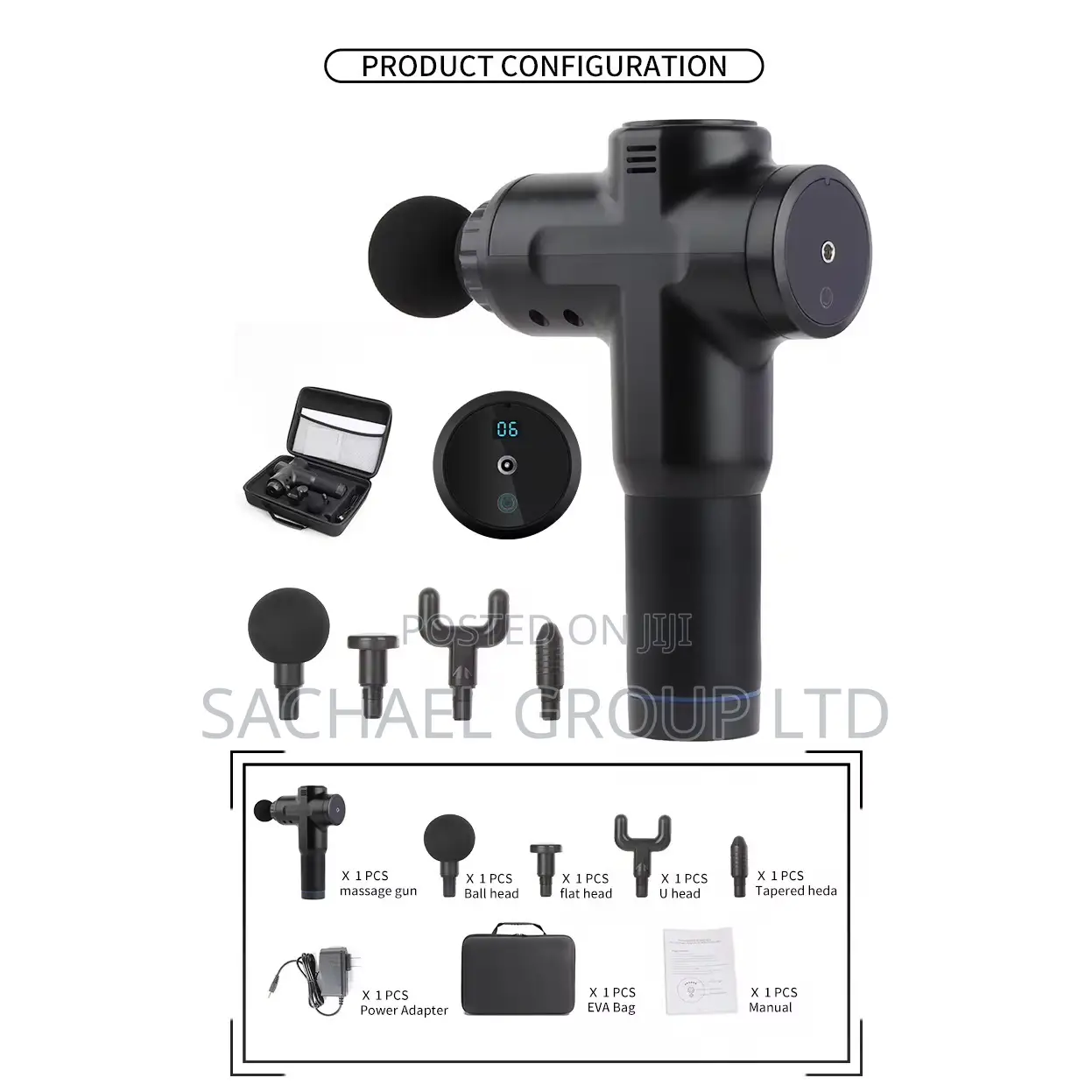 4 In 1 Massage Gun