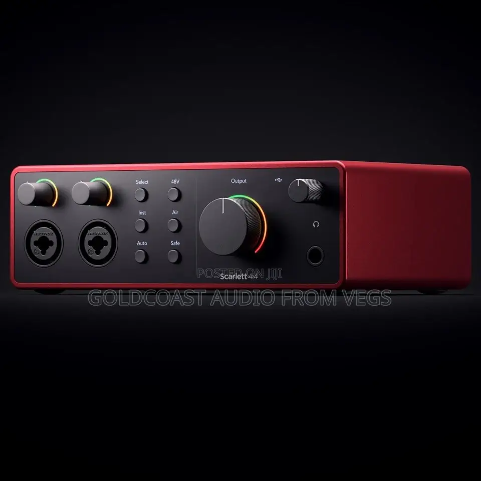 Focusrite Scarlett 4i4 4th Gen