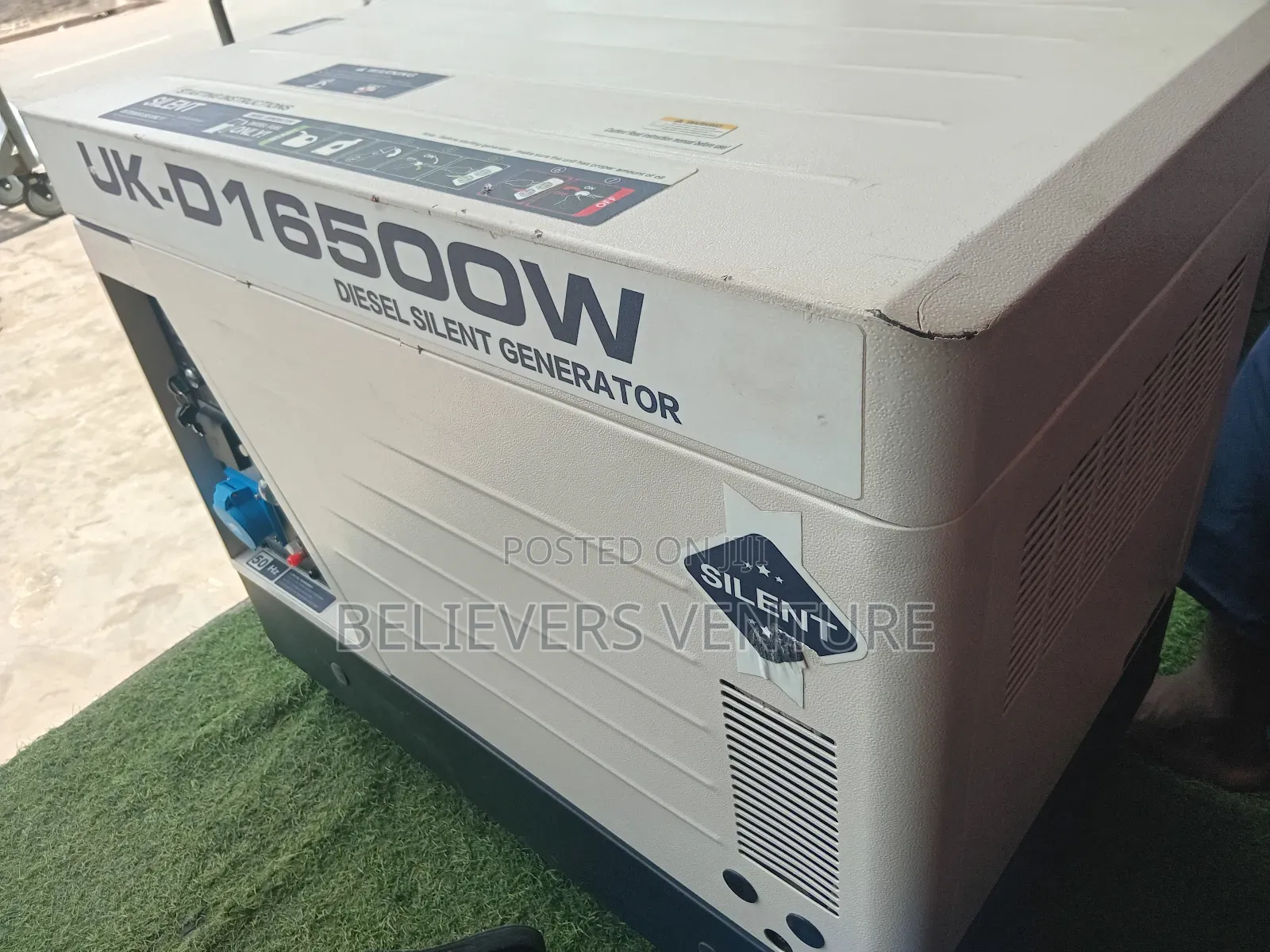 No Danger Uk Model Generator 16500w 15kva Generator