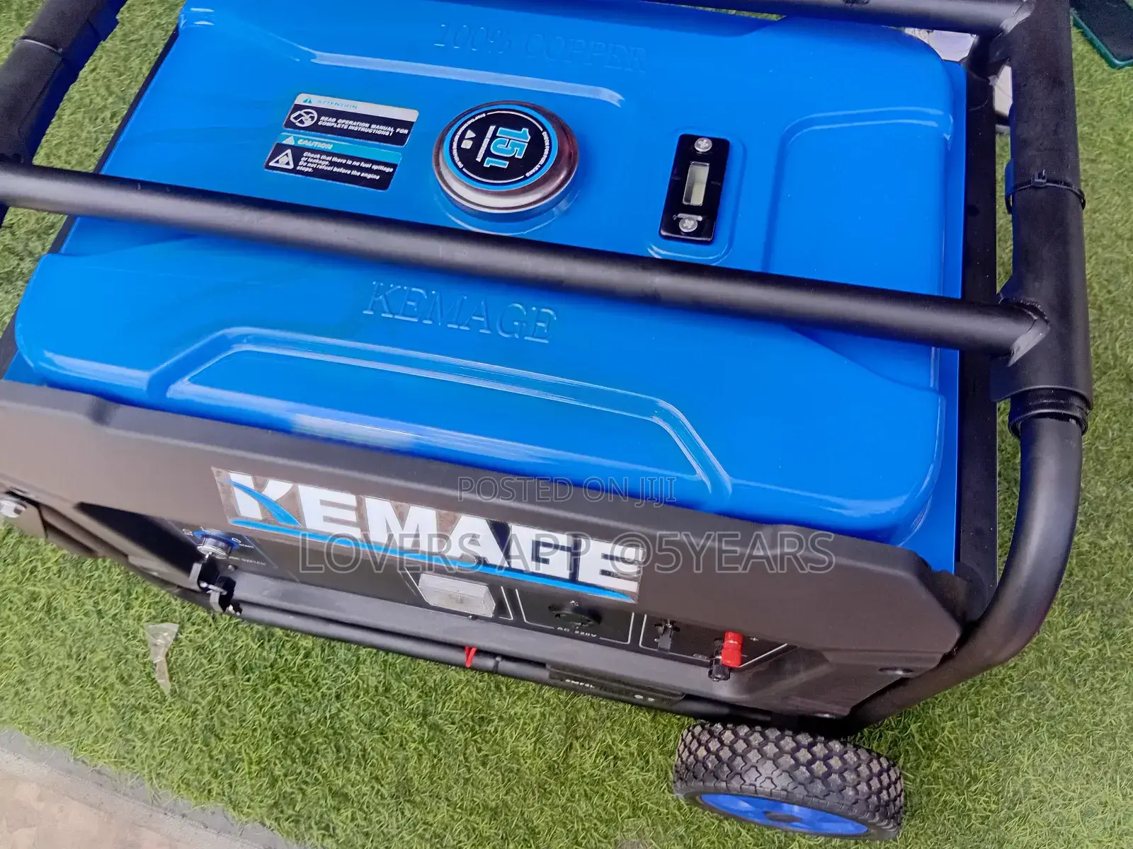 Actionable 7.5kva Kemage Keystart Petrol Kemage Generator