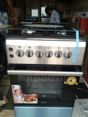 Stainless Steel Auto Ignition Ferre 50x60cm Stove
