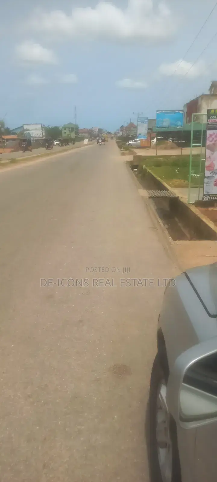 Commercial Land on the Nyanyano Rd in Kasoa for Sale