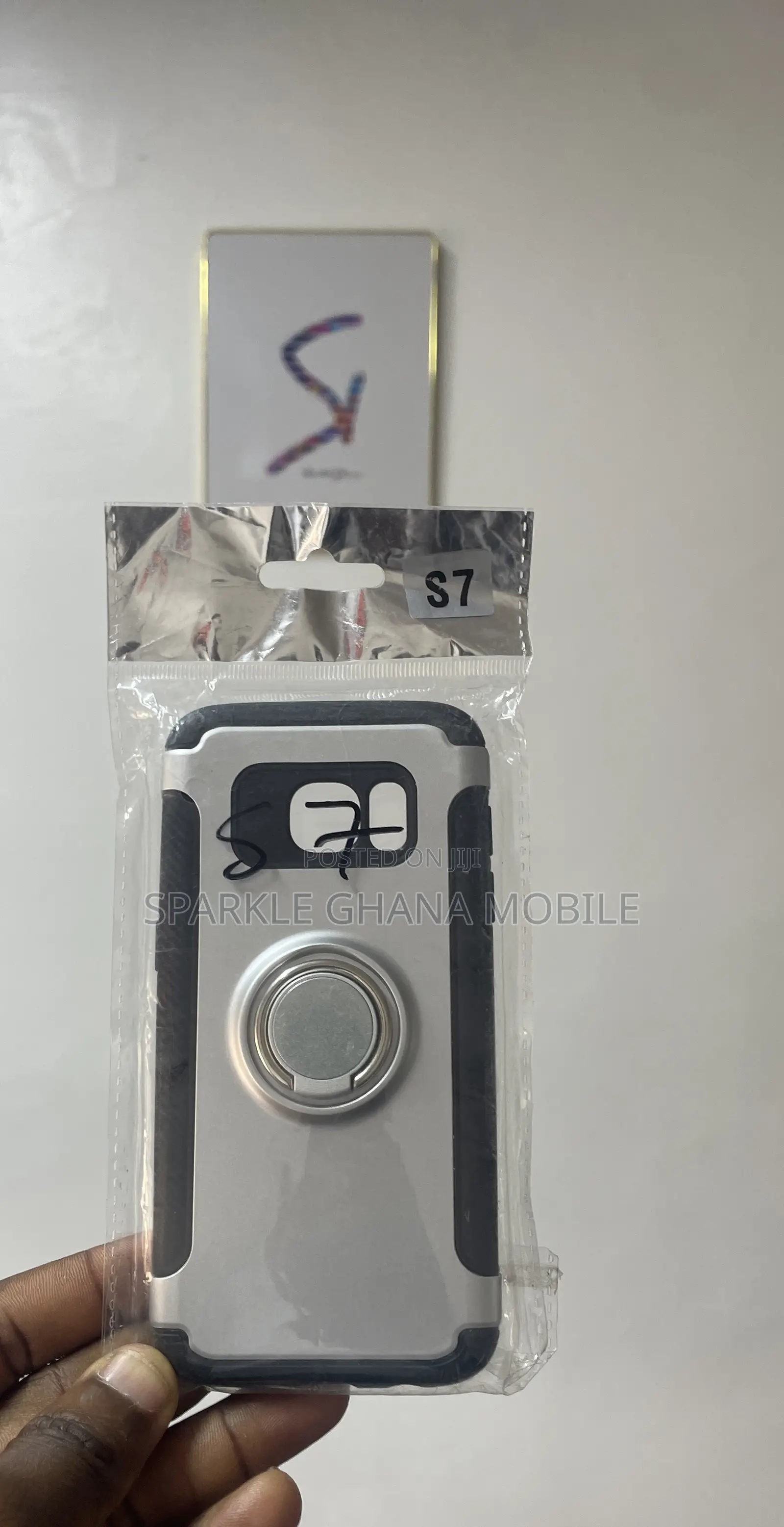 Samsung Galaxy S7 Edge Holster Silver Case