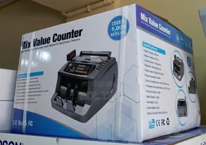Bill Counting Machine Al-5500t Mix Value Counter, Money