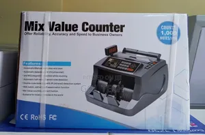 Bill Counting Machine Al-5500t Mix Value Counter, Money