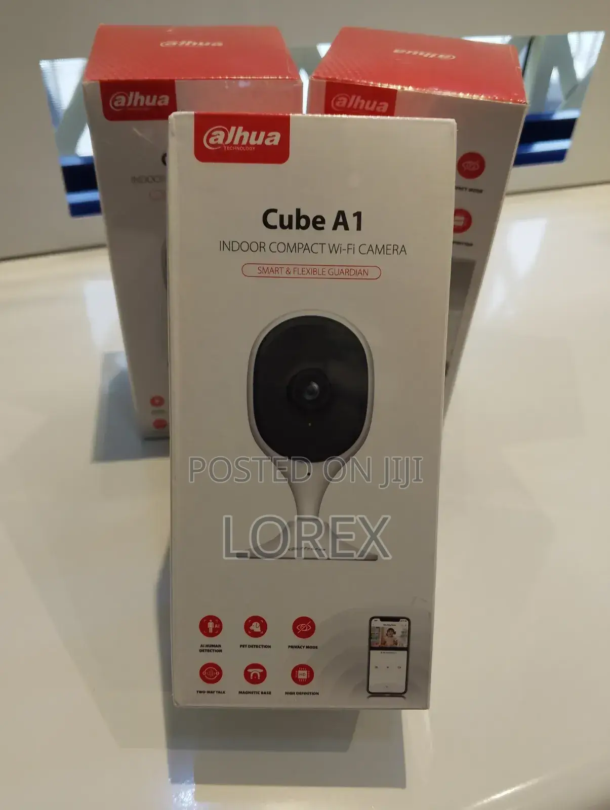 Dahua 3mp 2.8mm Wi-Fi Indoor Camera 2way Audio C3a Cube A1