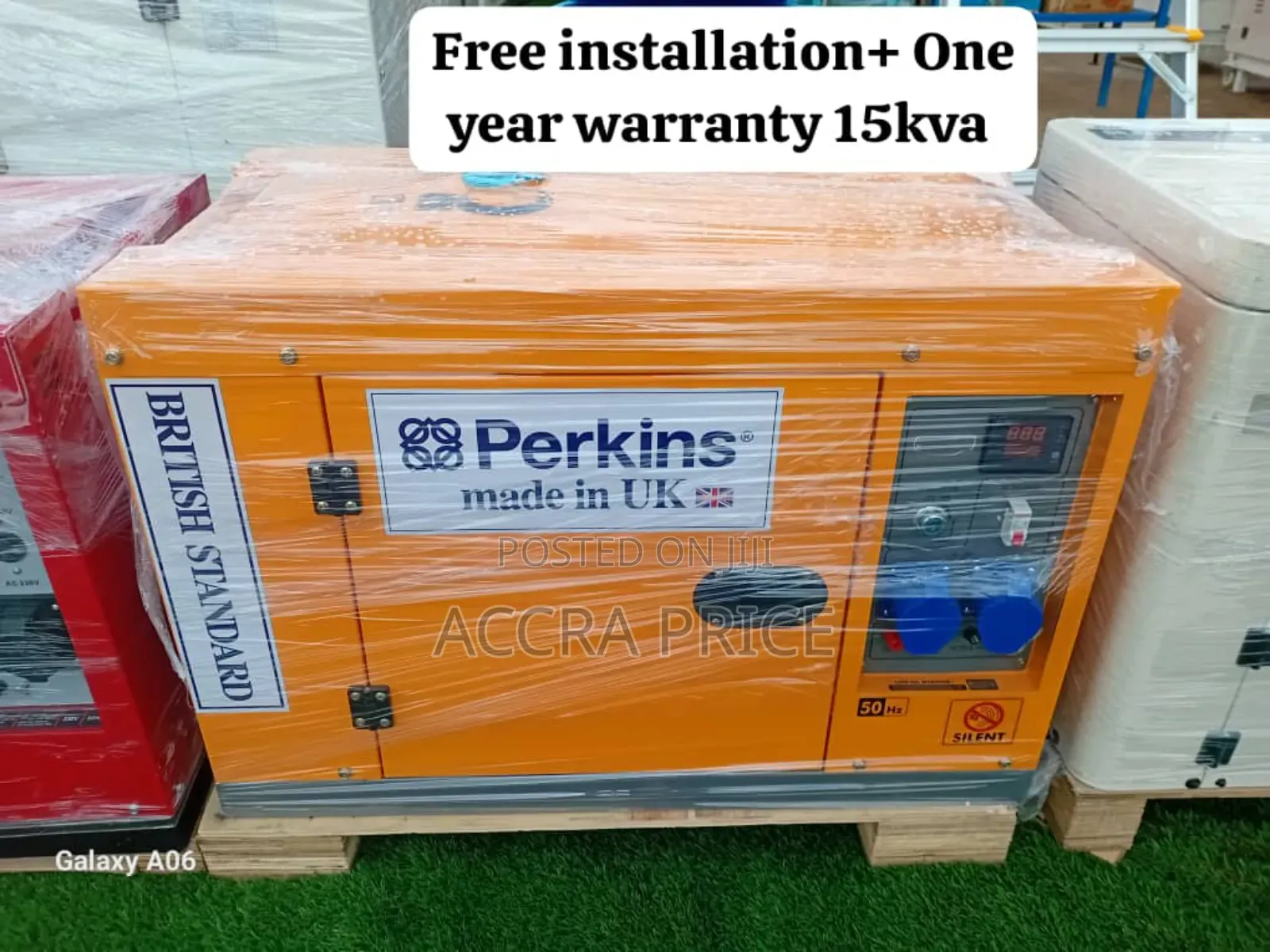 Free Installation on Diesel Generator 15kva Perkins Uk