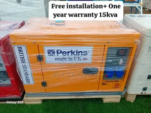 Free Installation on Diesel Generator 15kva Perkins Uk