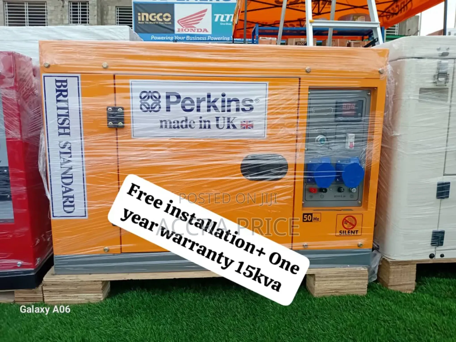 Perkins Generator at Its Best 15kva Diesel Engine Silent
