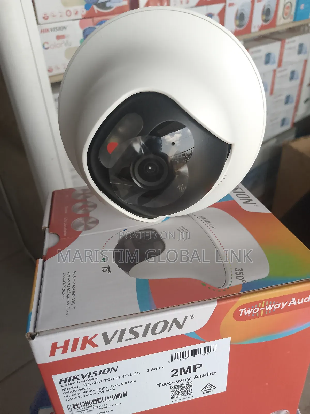 Hikvision Two Way Audio Fixed Camera