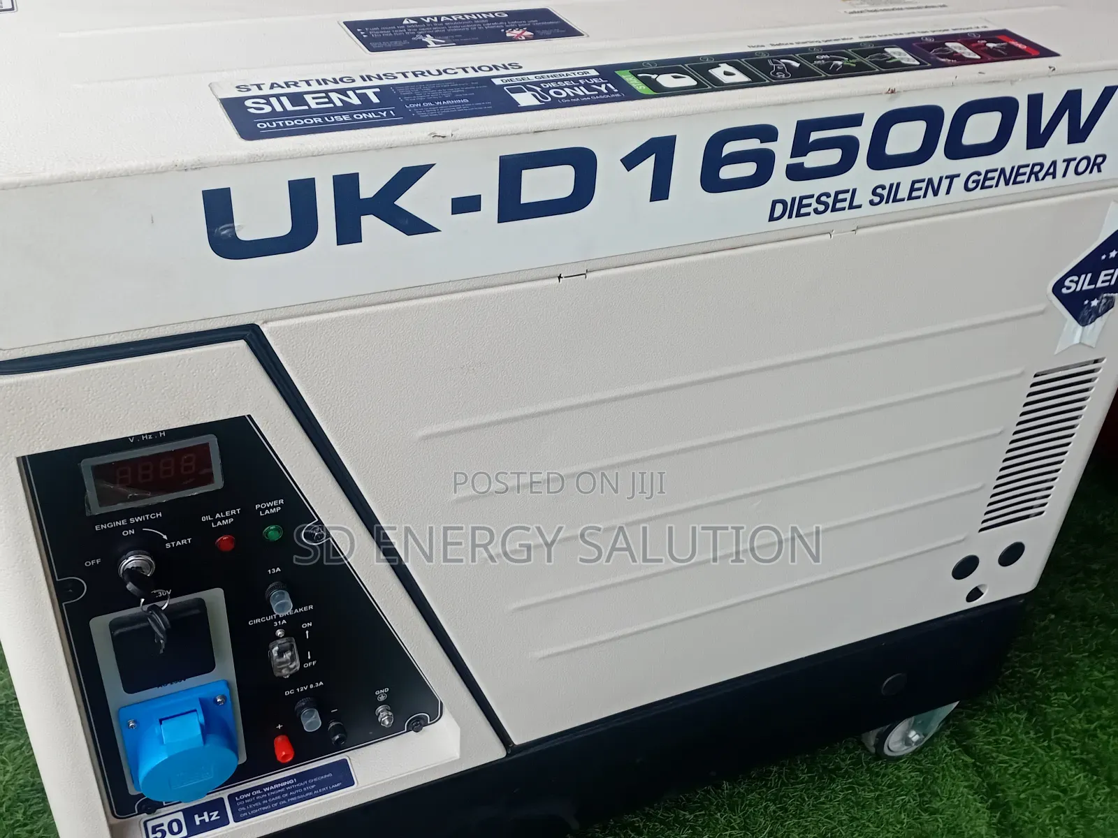Vibrant Uk Model Generator 15kva Diesel Silent Surface