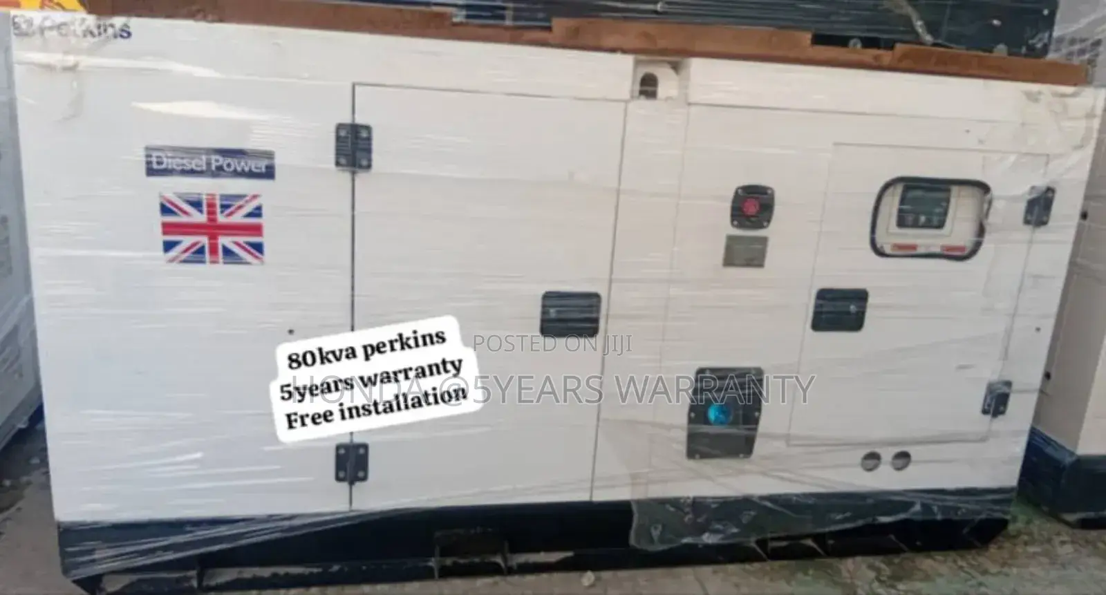 Powerful Generator Option Perkins 80kva 3phase Silent 80kva