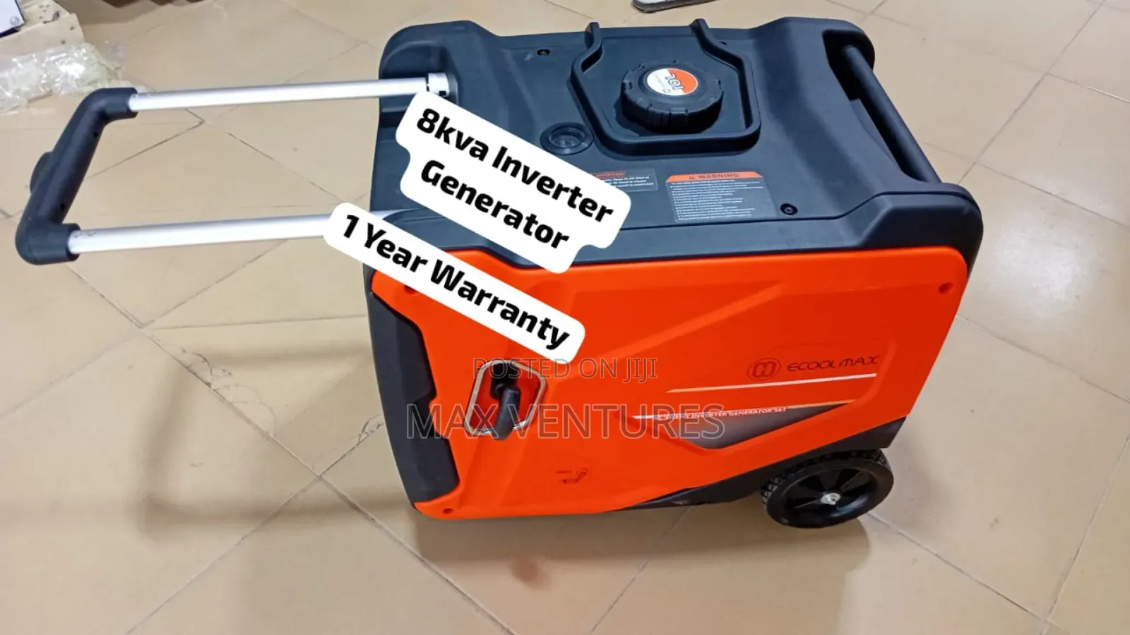 8kva Ecoolmax Gasoline Generator Vantamodule