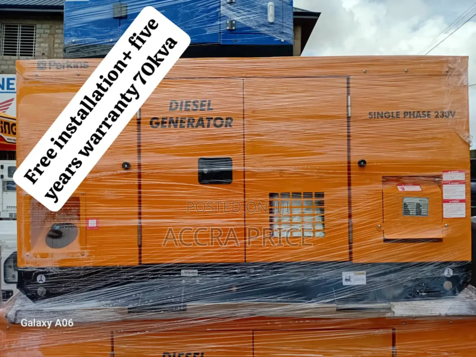 Diesel Generator 70kva Perkins Easy Start With Smart Panel
