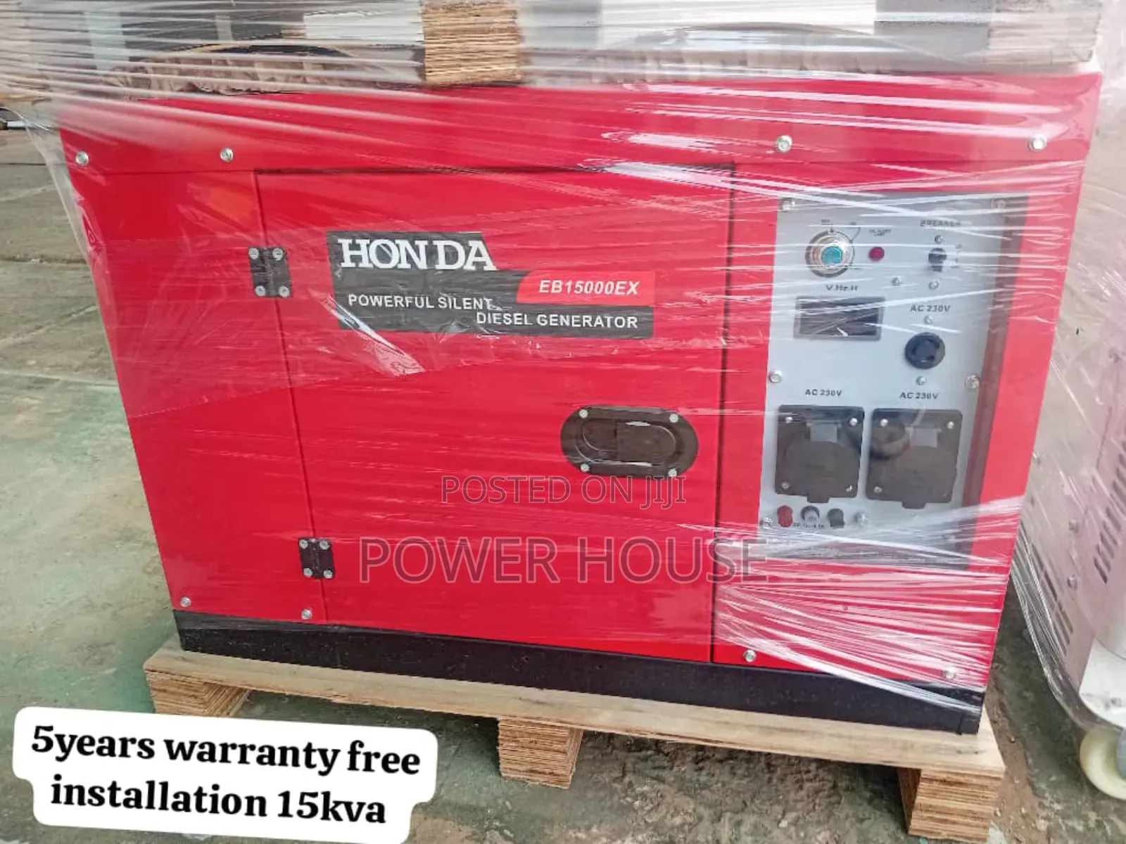Current Boost Honda Diesel Engine Generator 15kva