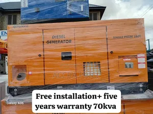 Free Installation on Diesel Generator 70kva Perkins Uk