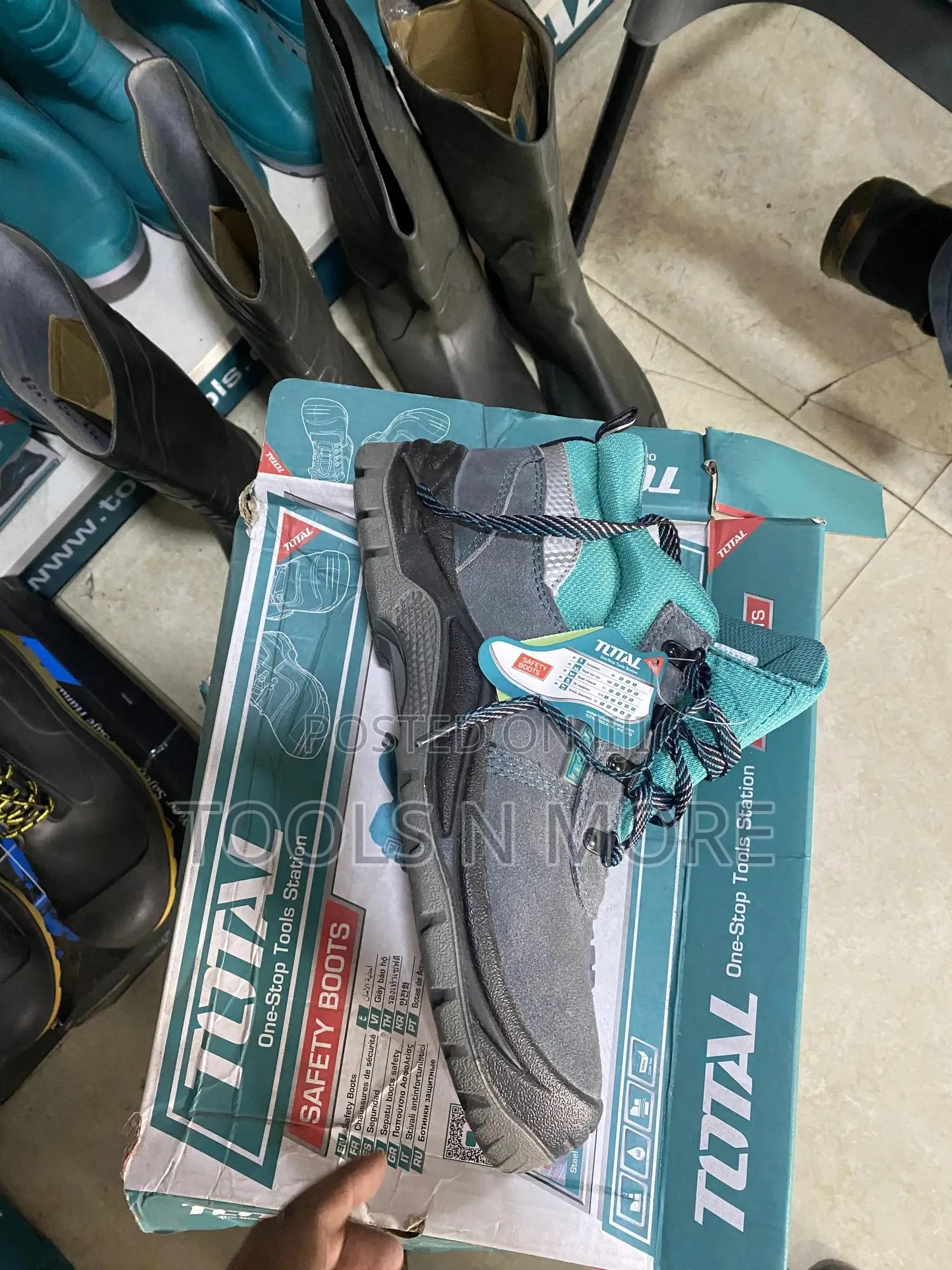 Total Cotton Safety Boots