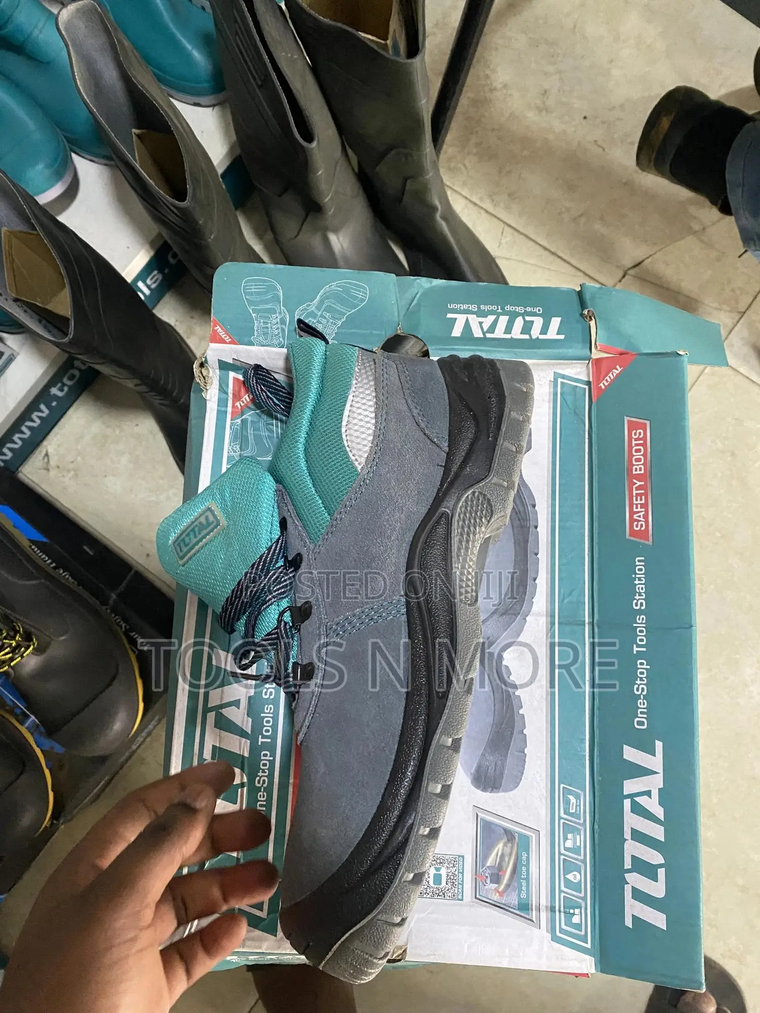 Total Cotton Safety Boots