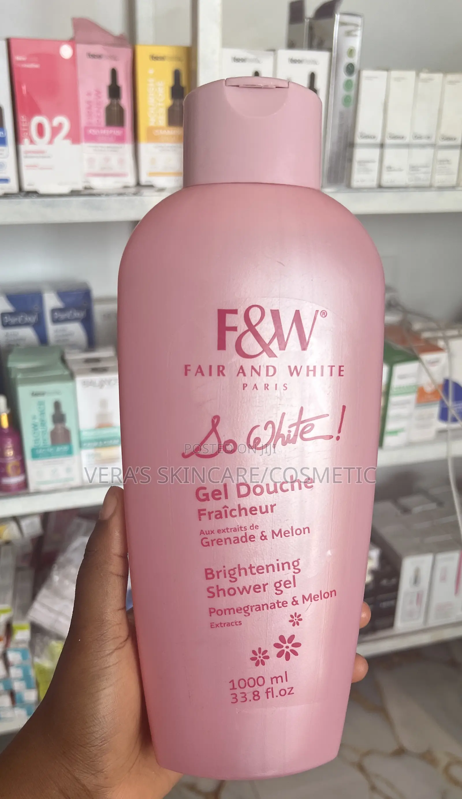 So White Fair And White Shower Gel