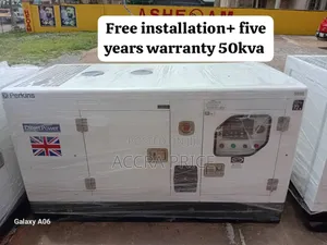 Service Support on Diesel Engine Perkins 50kva Generator