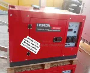 Power on With Generator Honda 15kva Remote Start 15000wax
